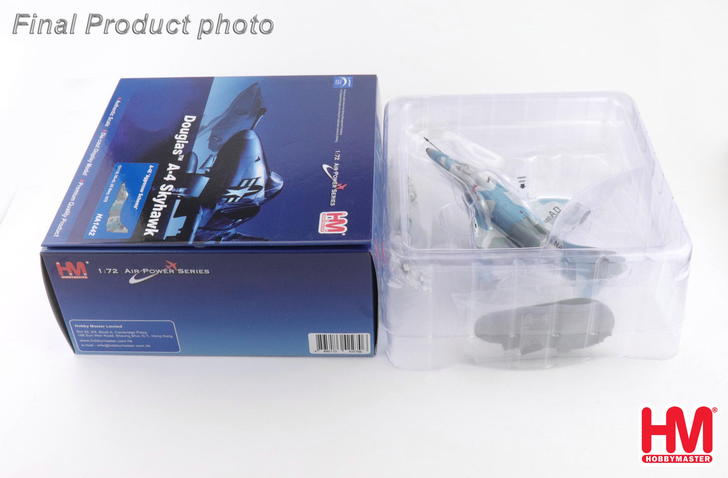 HOBBY MASTER A-4E SKYHAWK US NAVY "AGGRESSOR SCHEME" 151118 VA-43 1975