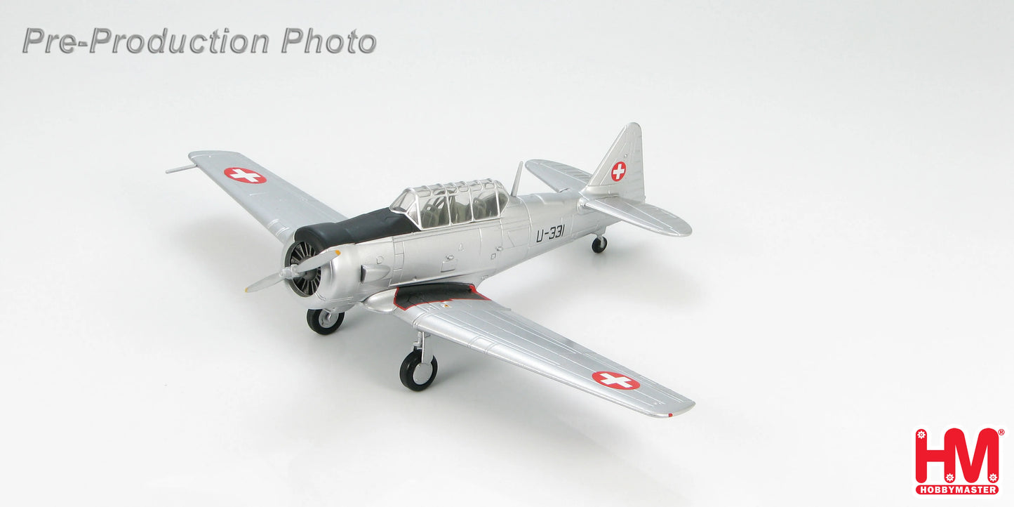 HOBBY MASTER AT-16 HARVARD SWISS AIR FORCE 1960'S