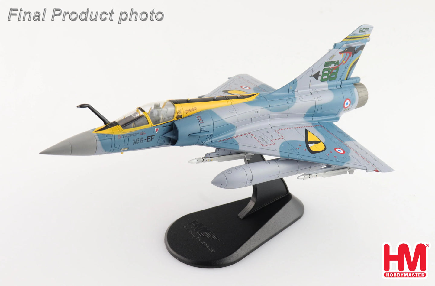 HOBBY MASTER MIRAGE 2000-5 188-EF 100 YEARS OF SPA 88 SQUADRON EC3/11 CORSE 2017