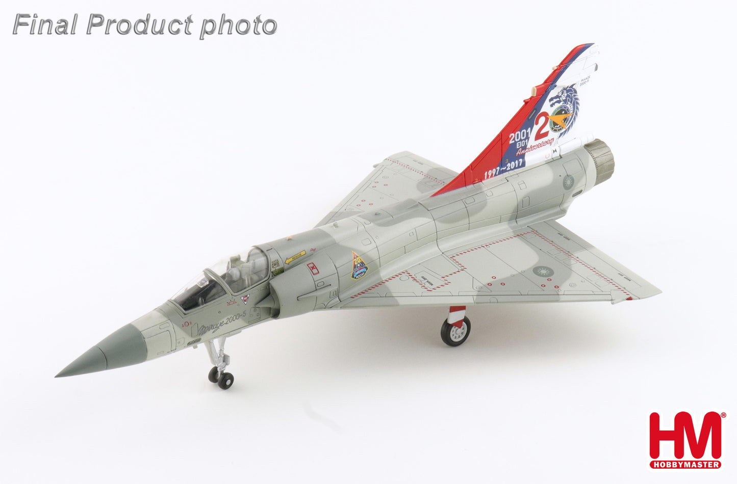 HOBBY MASTER MIRAGE 2000-5 "20TH ANNIVERSARY OF MIRAGE 2000 ROCAF" 2017
