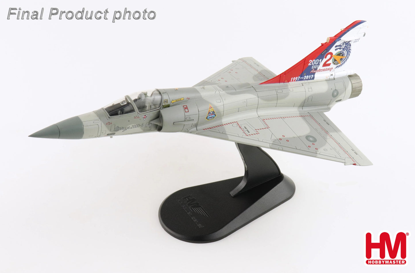 HOBBY MASTER MIRAGE 2000-5 "20TH ANNIVERSARY OF MIRAGE 2000 ROCAF" 2017