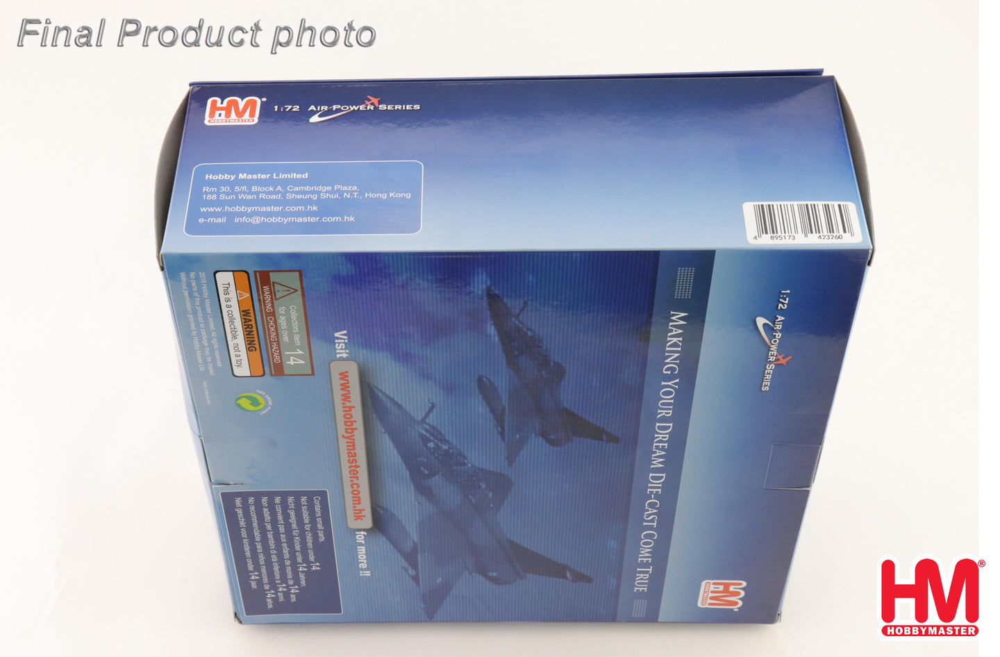 HOBBY MASTER MIRAGE 2000-5F UKRANIAN AIR FORCE 2025 (WITH NO. 1 AND 2 PLANES DECAL)