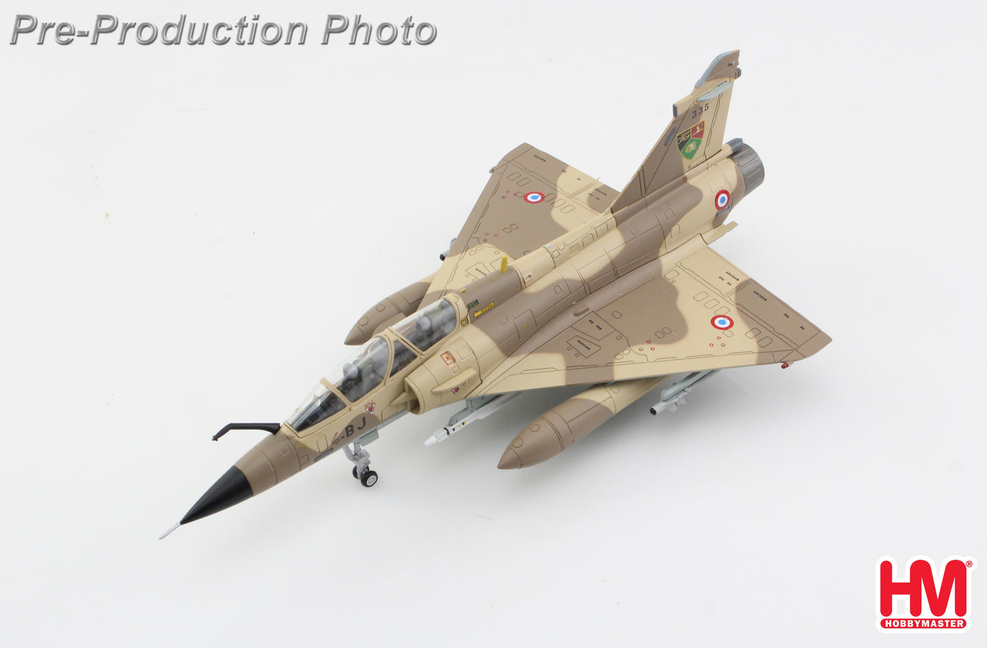 HOBBY MASTER MIRAGE 2000N "EXERCISE RED FLAG" 4-BJ EC 2/4 "LA FAYETTE" BA 116 LUXEUIL JULY 1992
