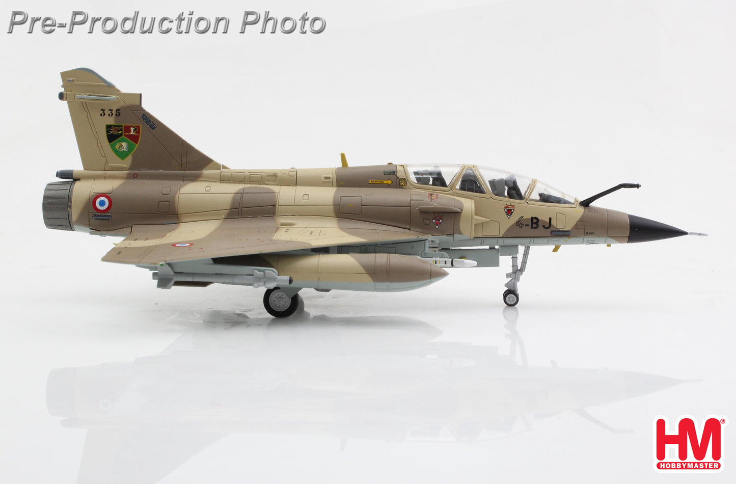 HOBBY MASTER MIRAGE 2000N "EXERCISE RED FLAG" 4-BJ EC 2/4 "LA FAYETTE" BA 116 LUXEUIL JULY 1992