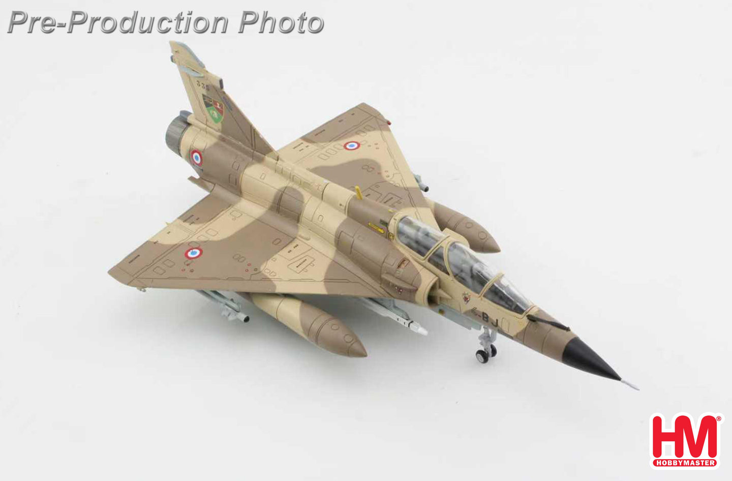 HOBBY MASTER MIRAGE 2000N "EXERCISE RED FLAG" 4-BJ EC 2/4 "LA FAYETTE" BA 116 LUXEUIL JULY 1992