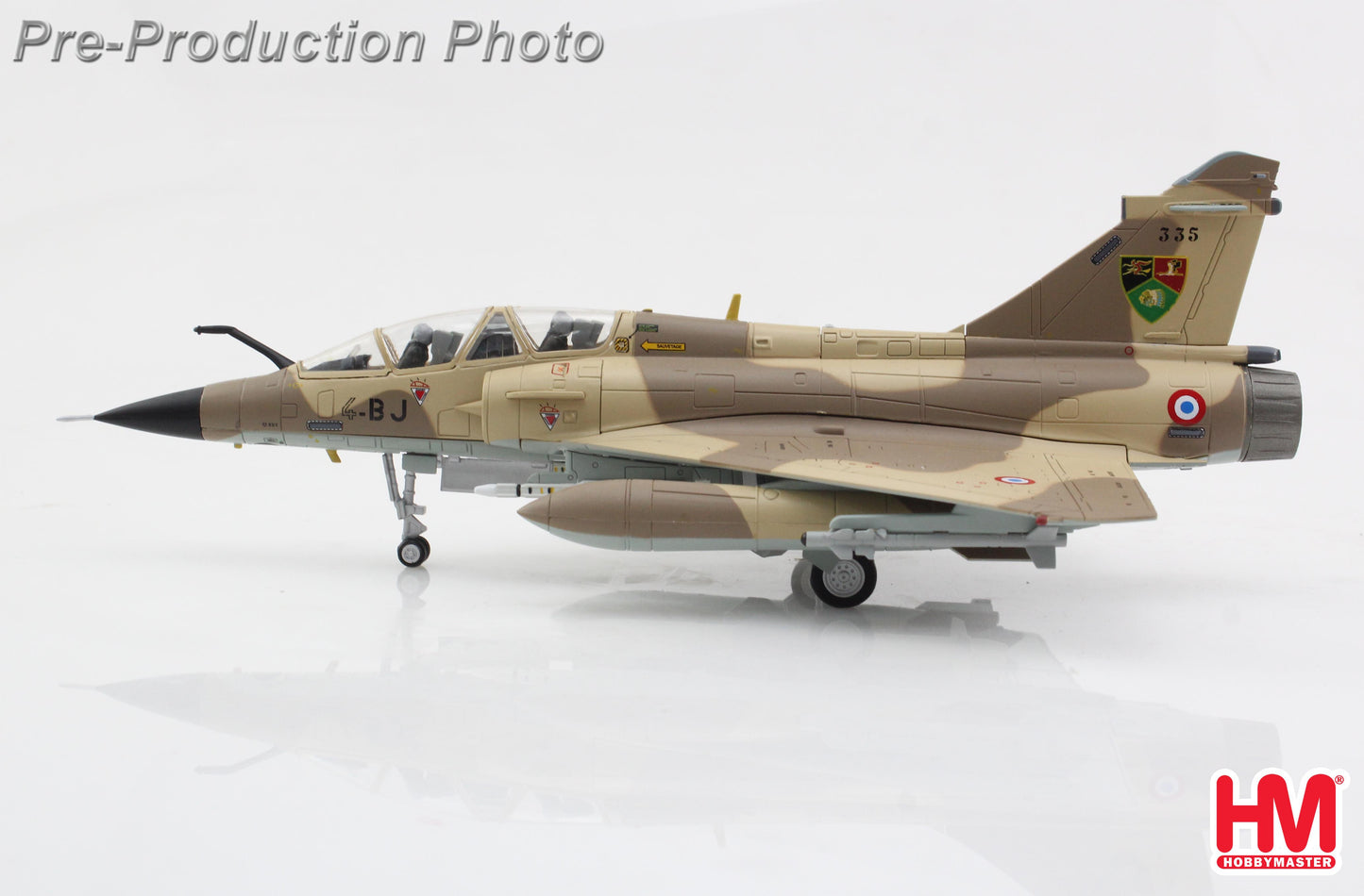 HOBBY MASTER MIRAGE 2000N "EXERCISE RED FLAG" 4-BJ EC 2/4 "LA FAYETTE" BA 116 LUXEUIL JULY 1992