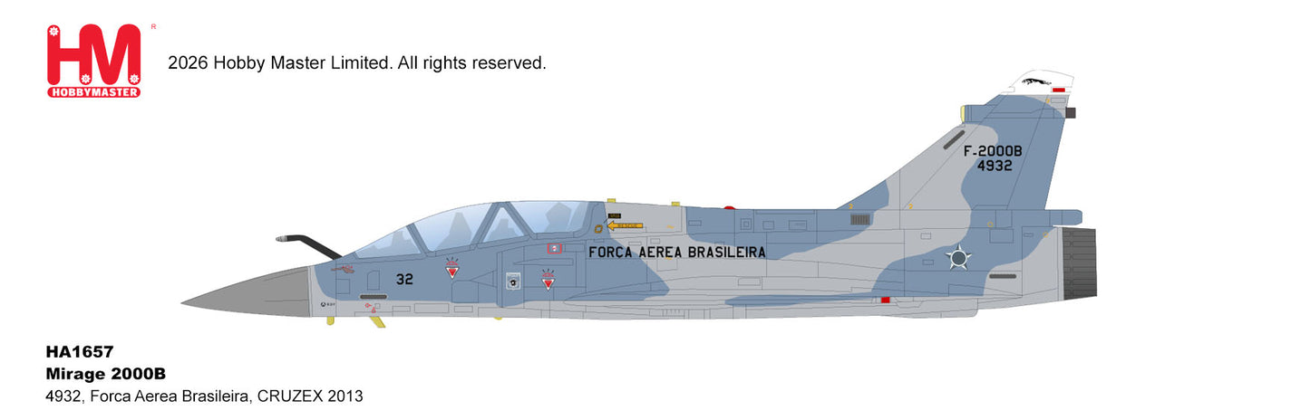 HOBBY MASTER 2000B 4932 FORCA AEREA BRASILEIRA CRUZEX 2013