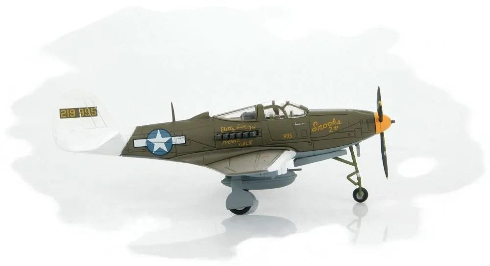 HOBBY MASTER BELL P-39 AIRACOBRA USAAF 82ND TRG LT. COL SHOMO