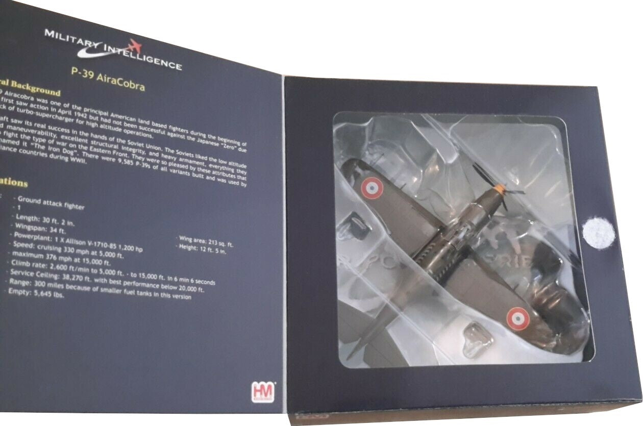 HOBBY MASTER P-39Q AIRACOBRA ARMEE DE L'AIR GC/6 TRAVAIL 1944