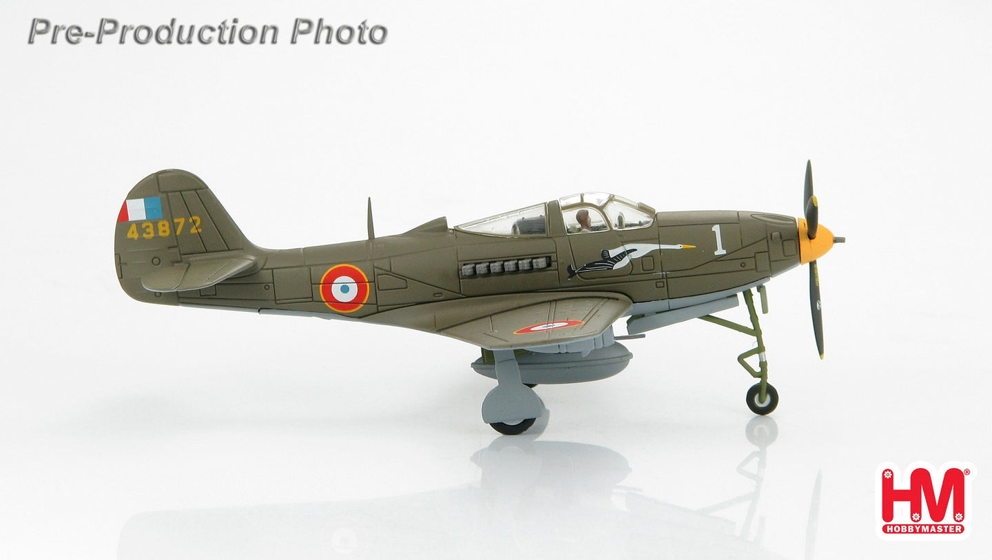 HOBBY MASTER P-39Q AIRACOBRA ARMEE DE L'AIR GC/6 TRAVAIL 1944