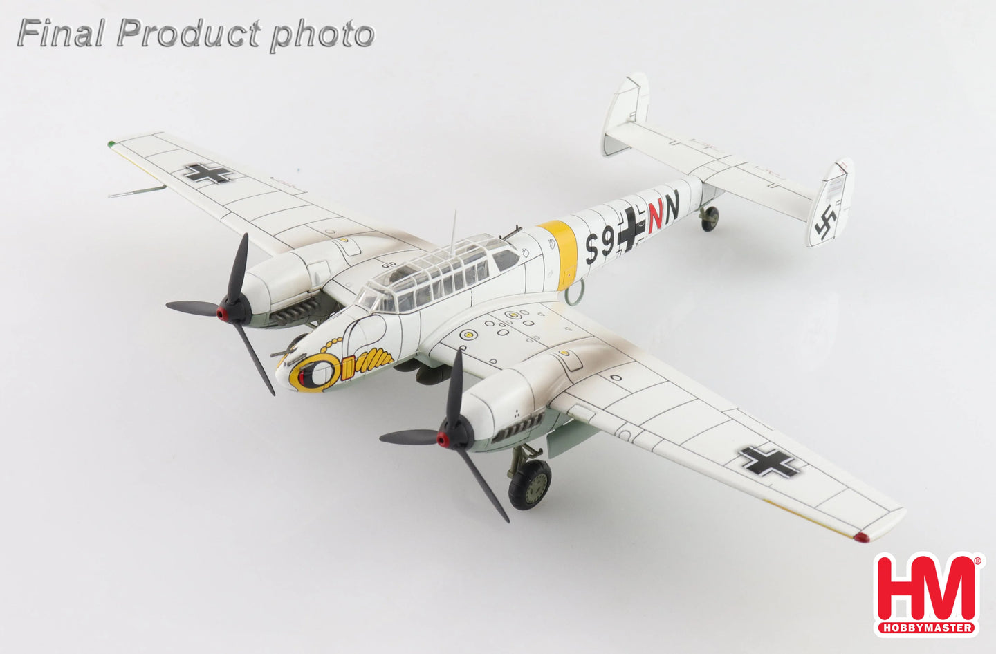 HOBBY MASTER BF 110E S9+NN "FLOWN BY LT. HERBERT KUTSCHA" 5./ZG 1 SOVIET UNION 1942