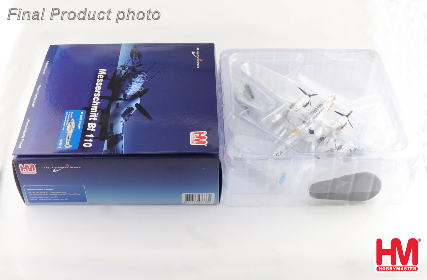 HOBBY MASTER BF 110E S9+NN "FLOWN BY LT. HERBERT KUTSCHA" 5./ZG 1 SOVIET UNION 1942