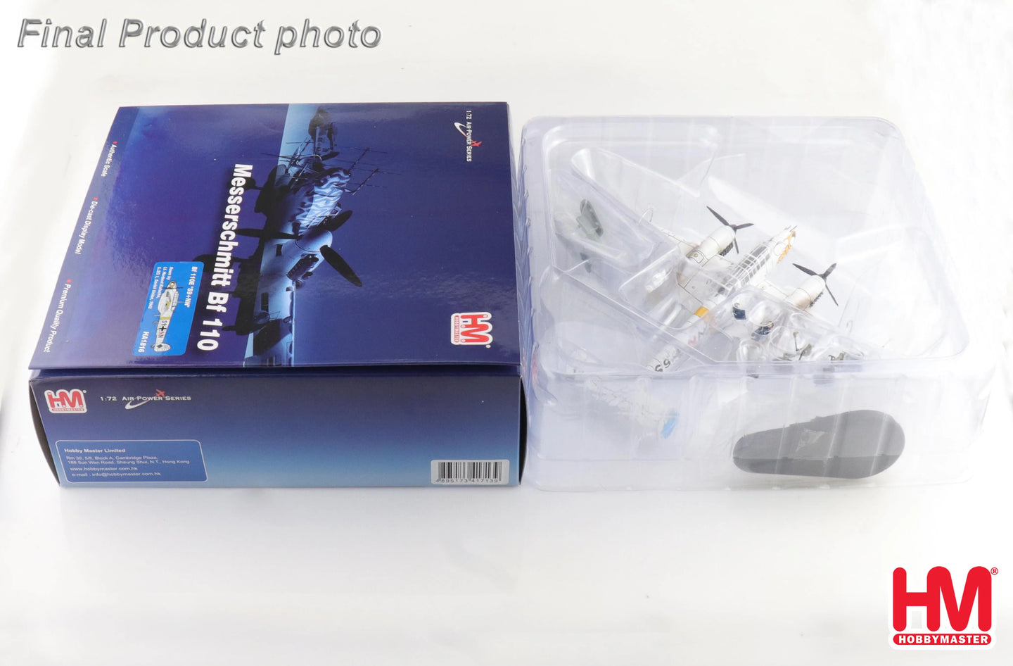 HOBBY MASTER BF 110E S9+NN "FLOWN BY LT. HERBERT KUTSCHA" 5./ZG 1 SOVIET UNION 1942