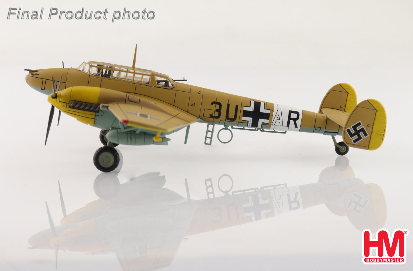 HOBBY MASTER BF-110E-2 LUFTWAFFE 7./ZG 26 3U+AR ITALY 1941
