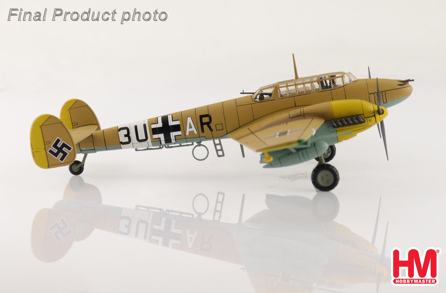 HOBBY MASTER BF-110E-2 LUFTWAFFE 7./ZG 26 3U+AR ITALY 1941