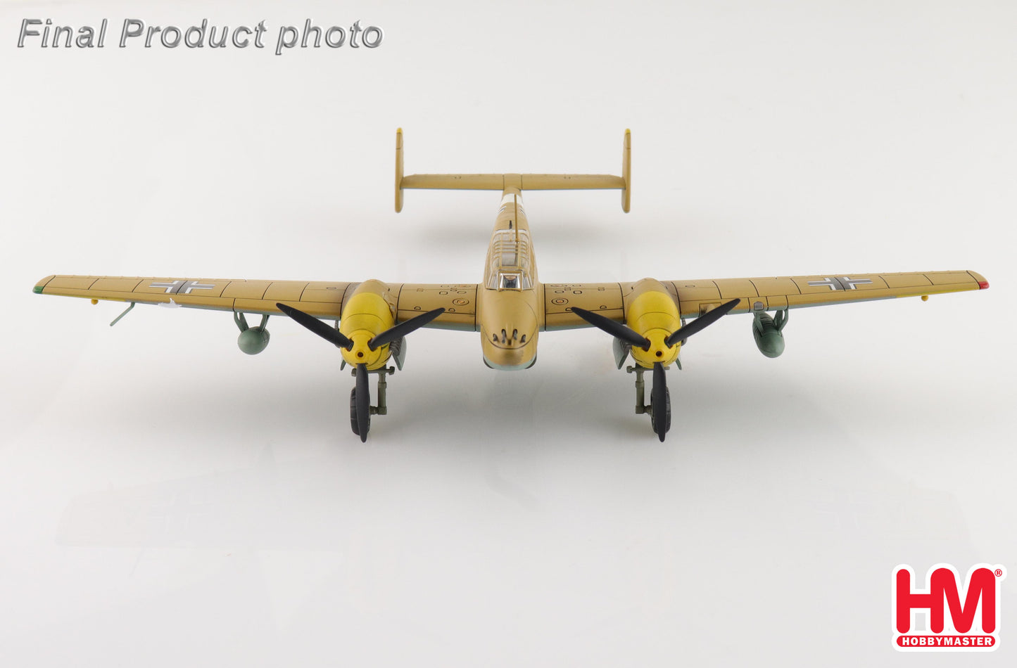 HOBBY MASTER BF-110E-2 LUFTWAFFE 7./ZG 26 3U+AR ITALY 1941