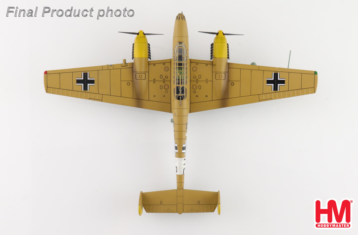 HOBBY MASTER BF-110E-2 LUFTWAFFE 7./ZG 26 3U+AR ITALY 1941