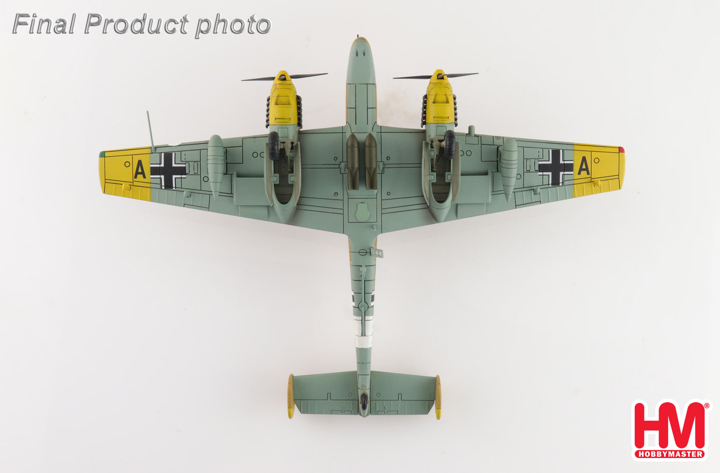 HOBBY MASTER BF-110E-2 LUFTWAFFE 7./ZG 26 3U+AR ITALY 1941