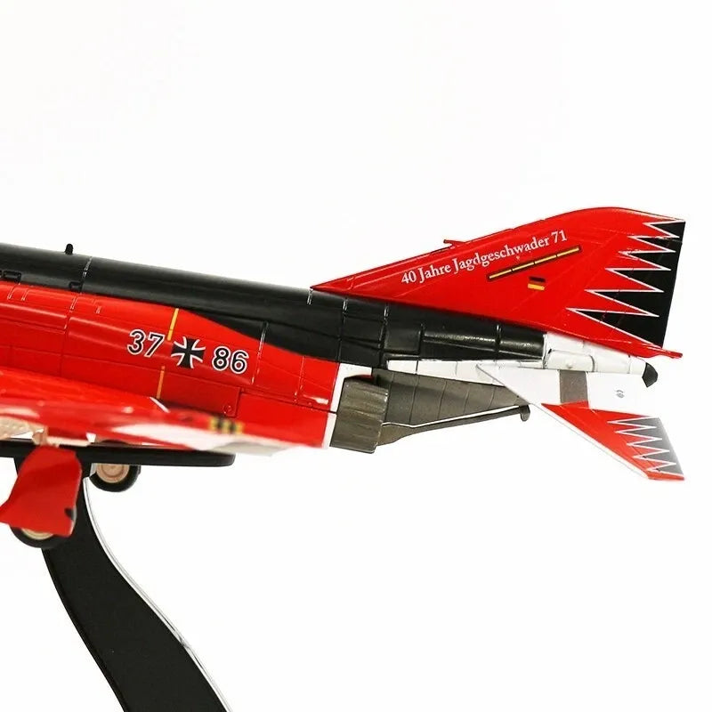 HOBBY MASTER F-4F PHANTOM II LUFTWAFFE JG 71 RICHTHOFEN 37+86, GERMANY "40TH ANNIVERSARY" 1999