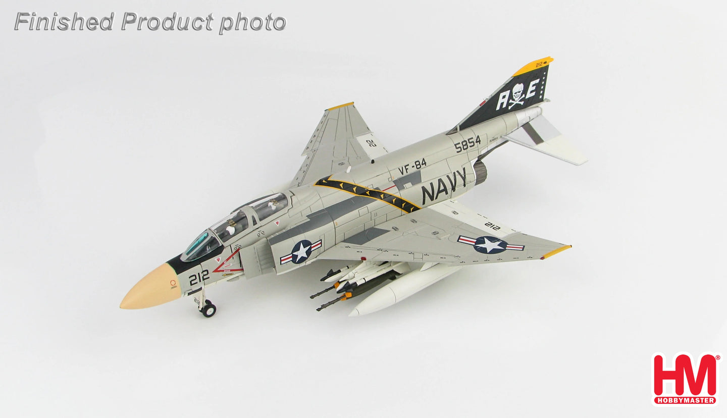 HOBBY MASTER F-4J PHANTOM II JJOLLY ROGERS AE212 USS FRANKLIN D. ROOSEVELT 1972