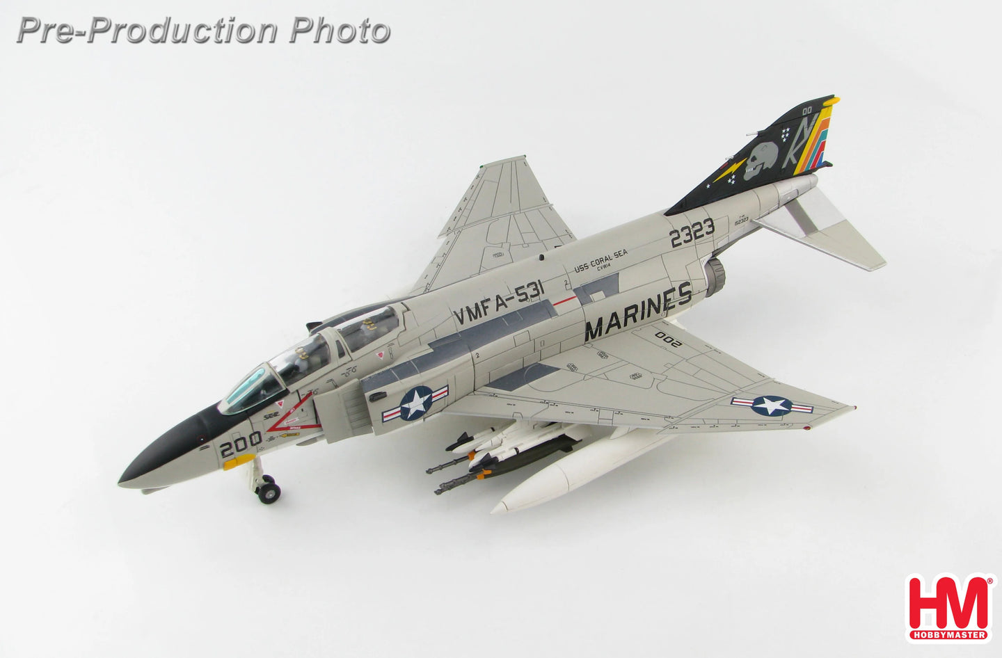 HOBBY MASTER F-4N PHANTOM II GRAY GHOSTS IRAN HOSTAGE CRISIS 1979