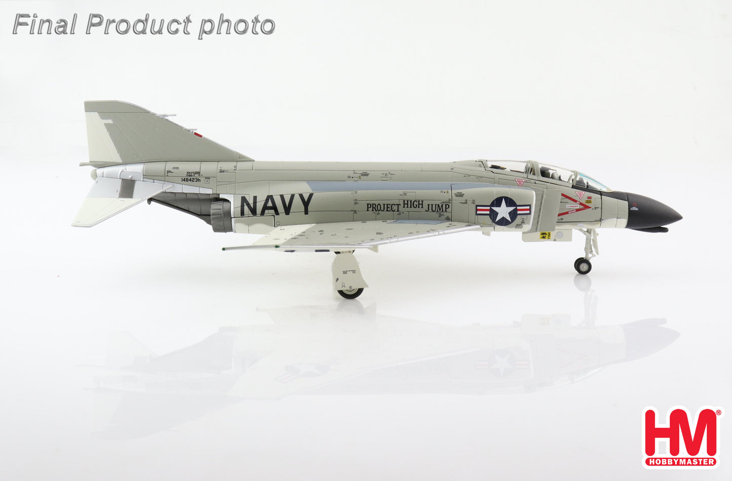 HOBBY MASTER F4H-1 PHANTOM II US NAVY "PROJECT HIGH JUMP" 148423H APRIL 1962