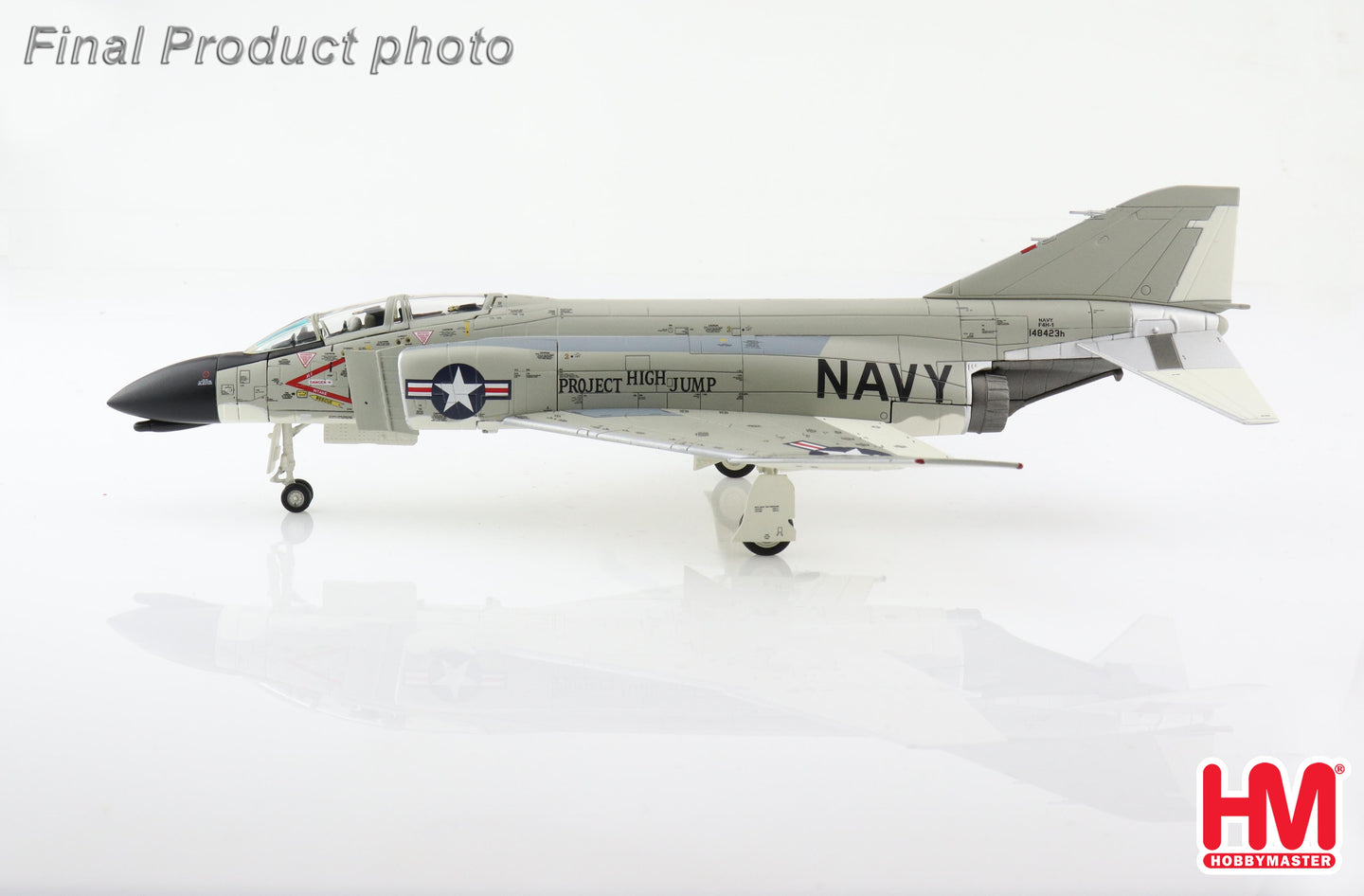 HOBBY MASTER F4H-1 PHANTOM II US NAVY "PROJECT HIGH JUMP" 148423H APRIL 1962