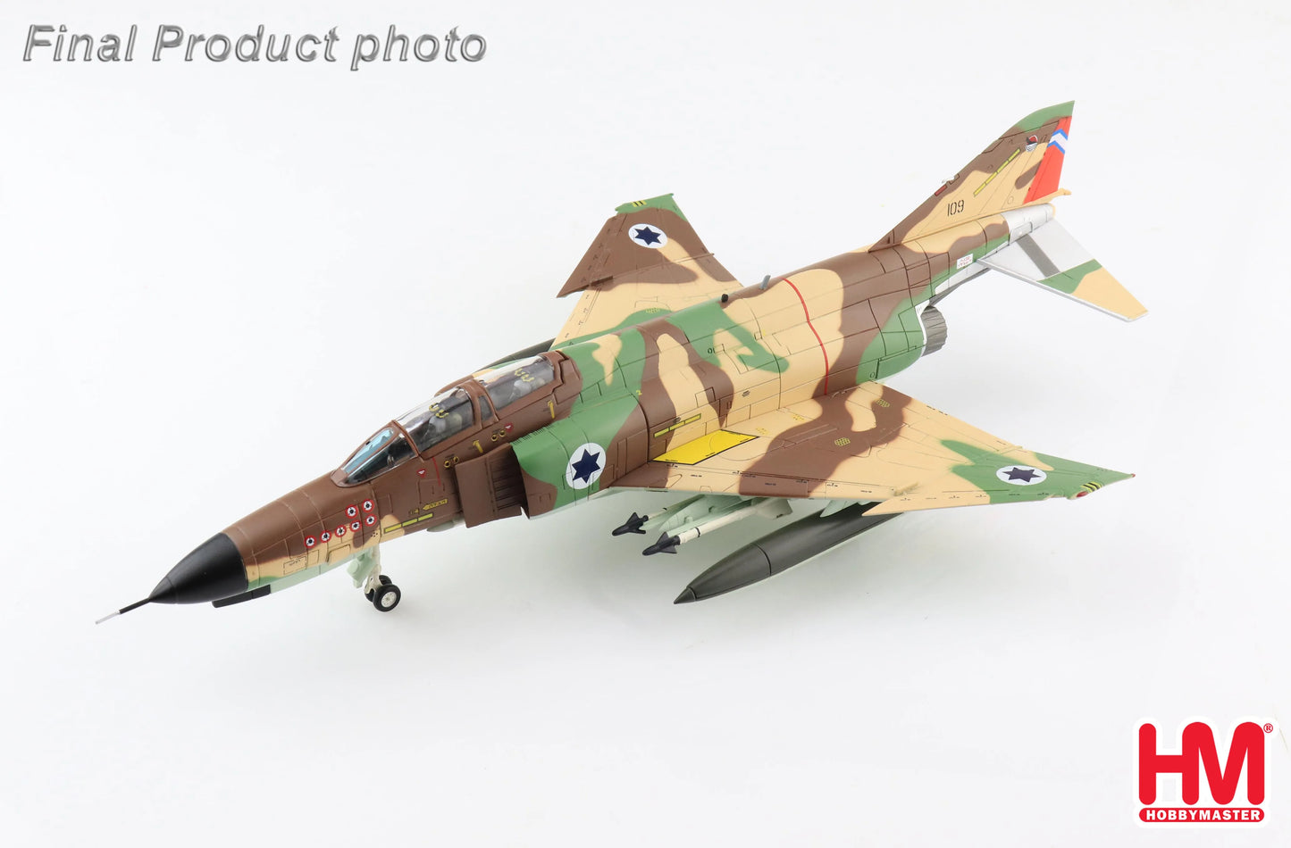 HOBBY MASTER F-4E KURNASS "THE ONE" ISRAELI AIR FORCE 1974