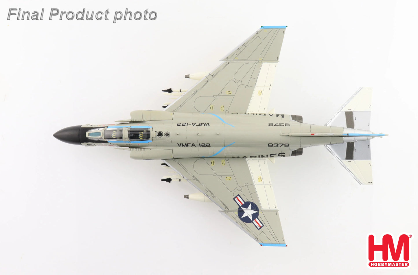HOBBY MASTER F-4B PHANTOM II 158378 VMFA-122 DA NANG AIR BASE 1968