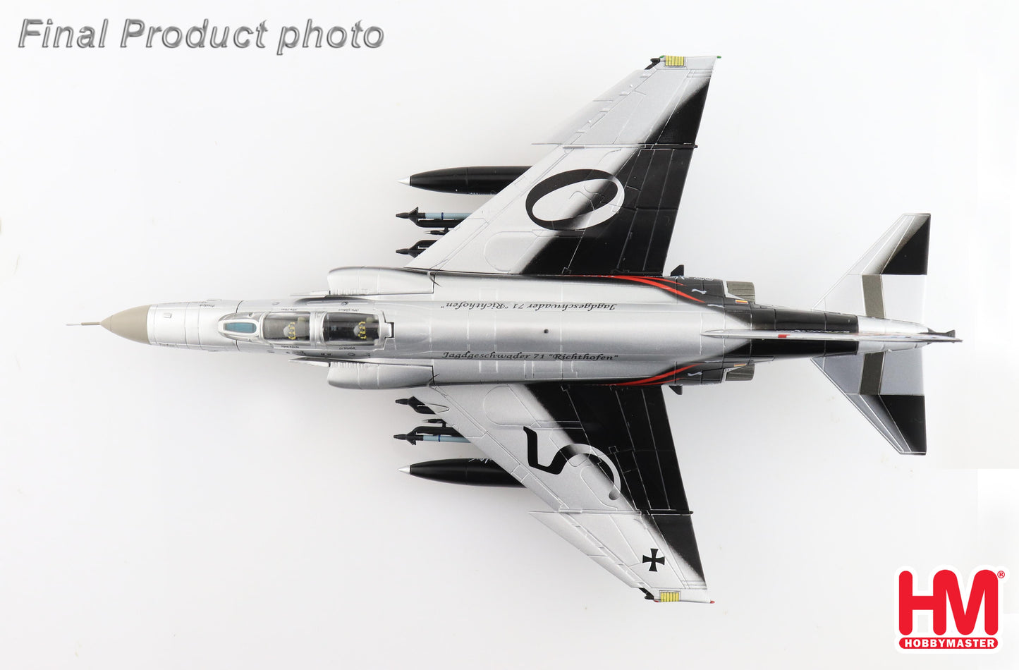 HOBBY MASTER F-4F PHANTOM II "JG-71 50TH ANNIVERSARY" 37+03