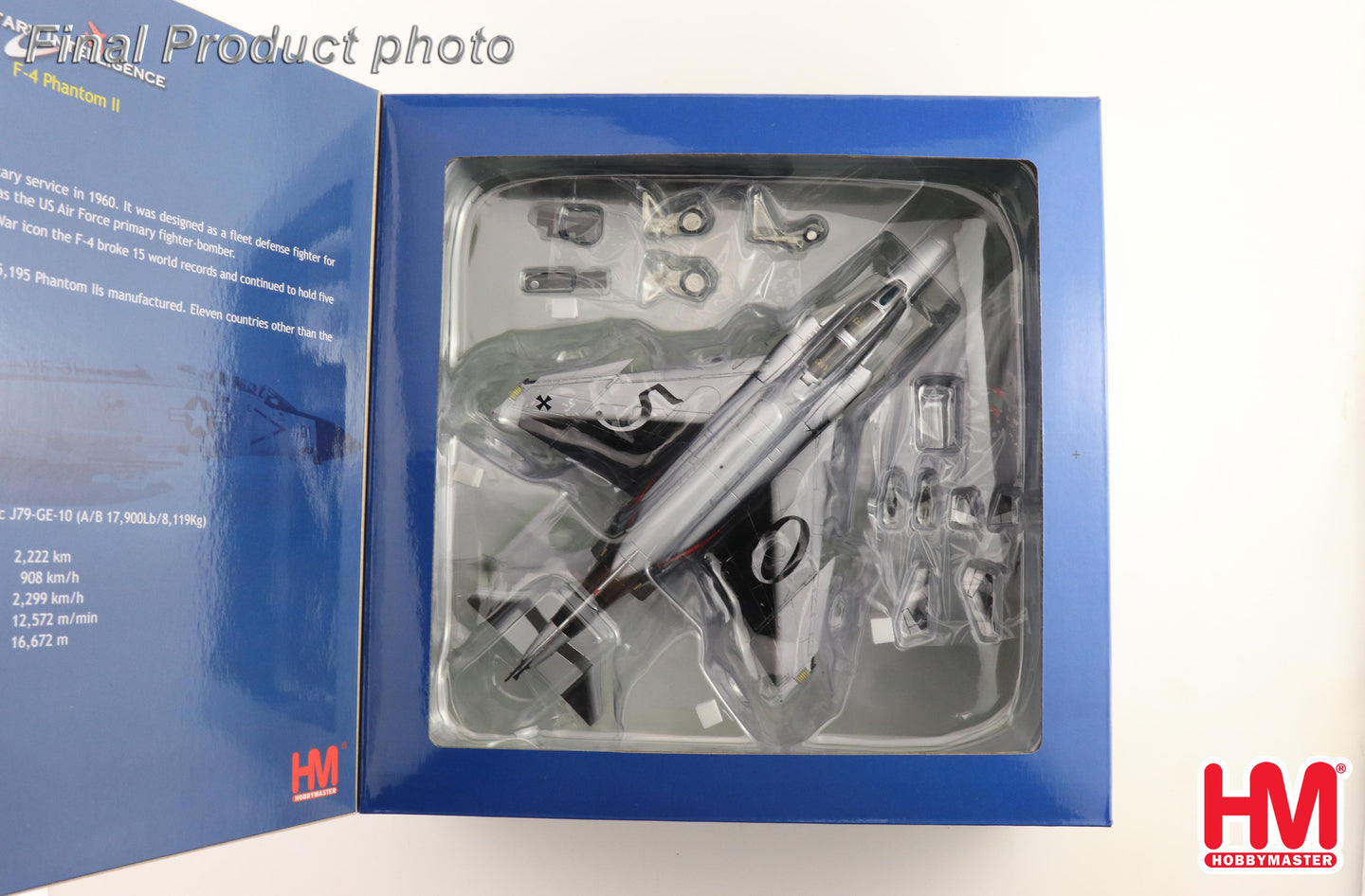 HOBBY MASTER F-4F PHANTOM II "JG-71 50TH ANNIVERSARY" 37+03