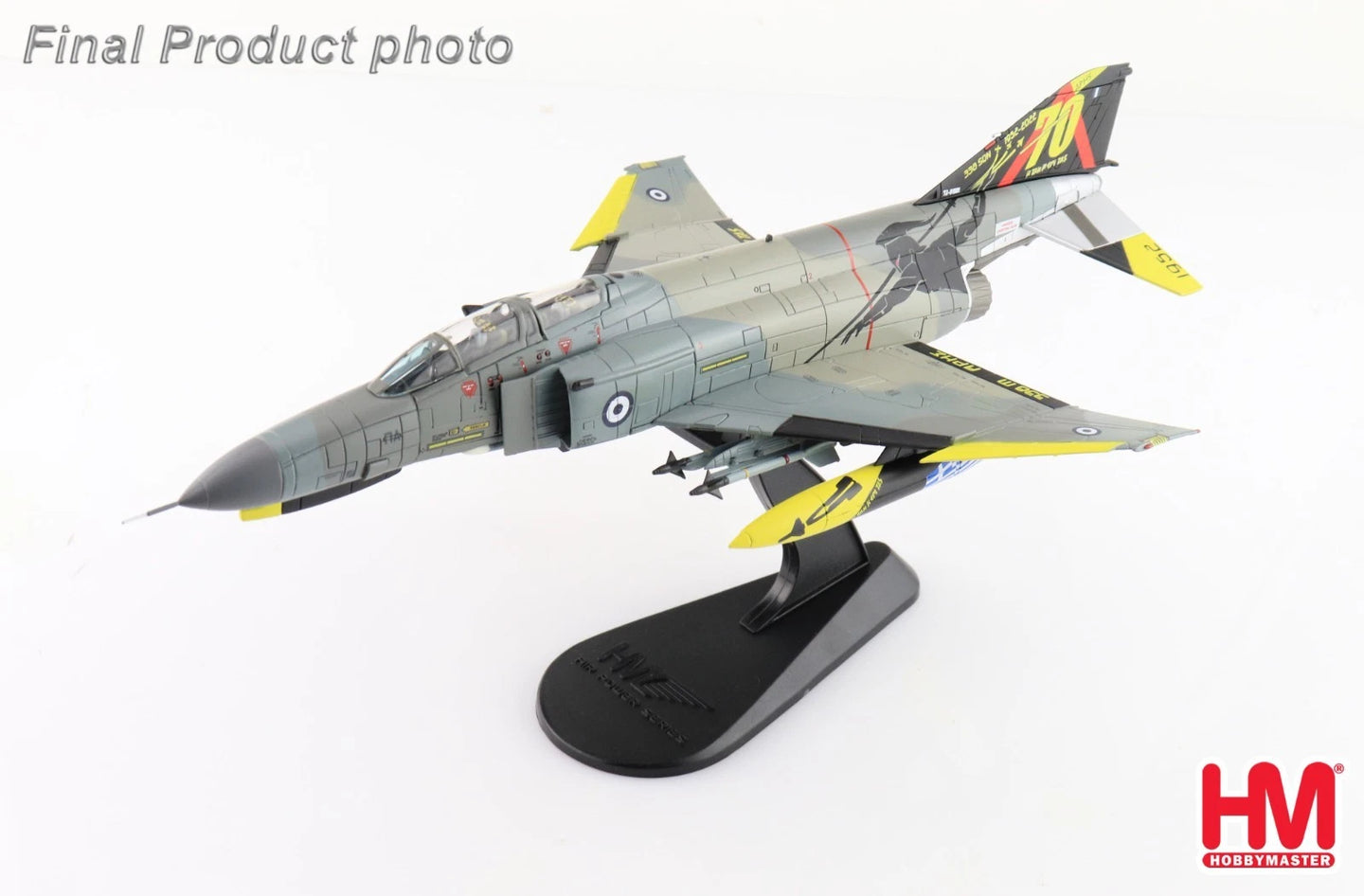 HOBBY MASTER F-4E PHANTOM II HELLENIC AIR FORCE "70 YEARS OF 338 SQN OPERATIONS"