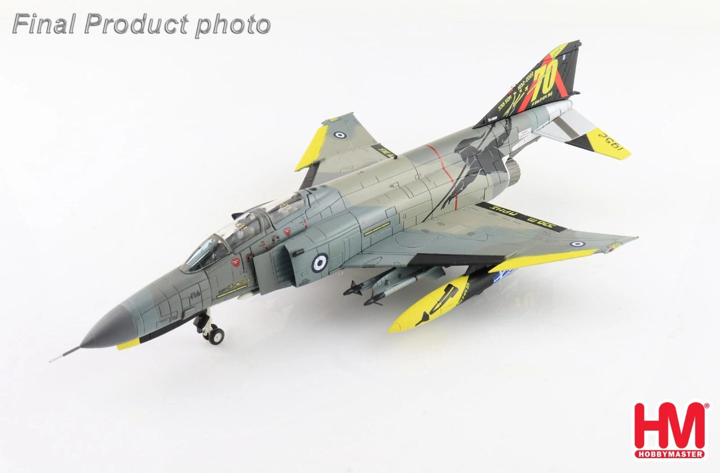 HOBBY MASTER F-4E PHANTOM II HELLENIC AIR FORCE "70 YEARS OF 338 SQN OPERATIONS"