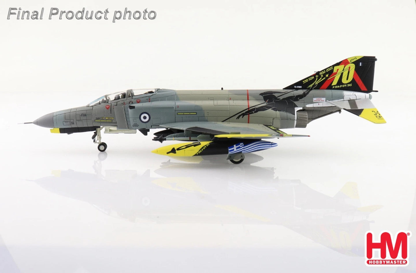 HOBBY MASTER F-4E PHANTOM II HELLENIC AIR FORCE "70 YEARS OF 338 SQN OPERATIONS"