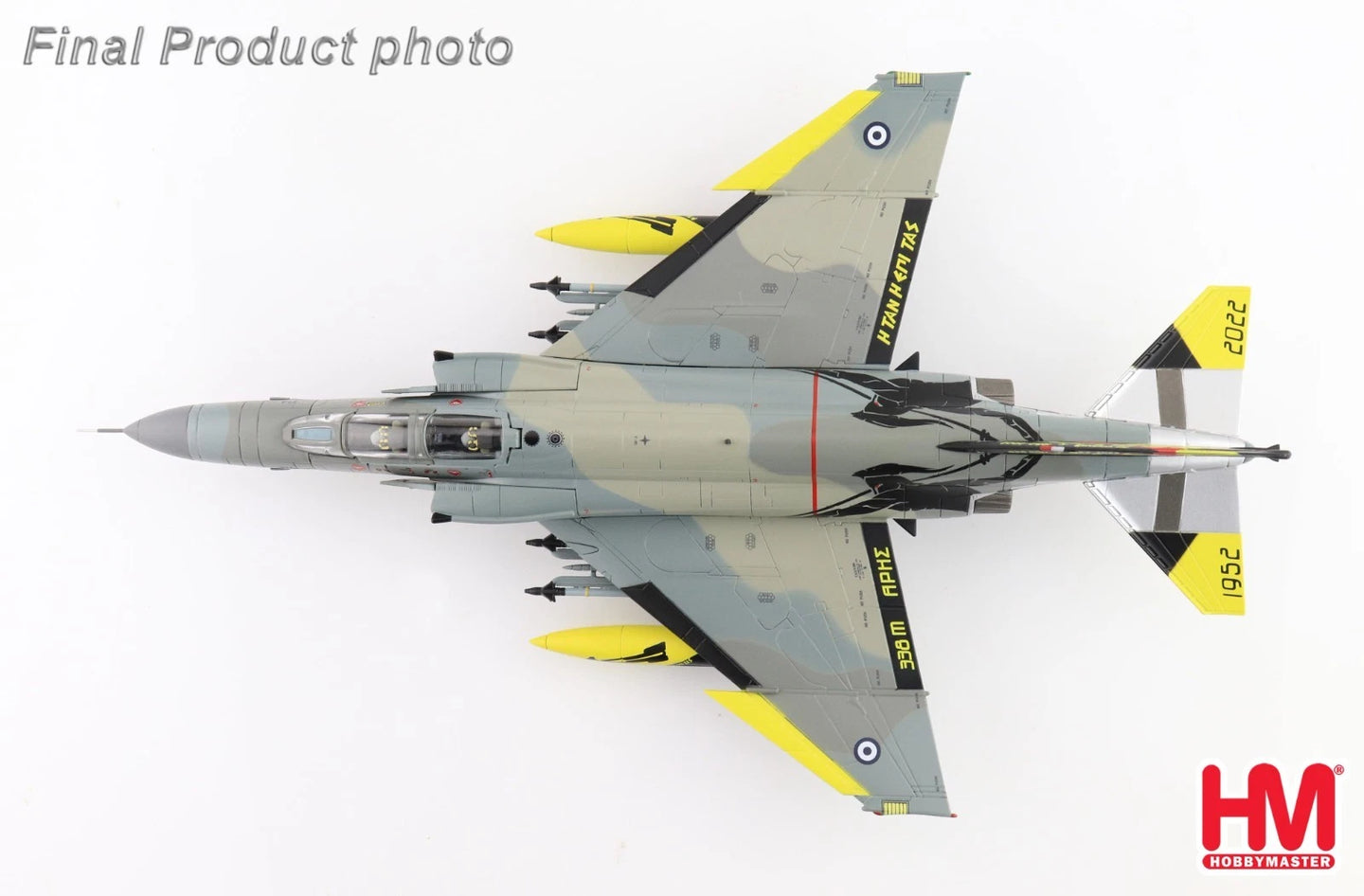 HOBBY MASTER F-4E PHANTOM II HELLENIC AIR FORCE "70 YEARS OF 338 SQN OPERATIONS"