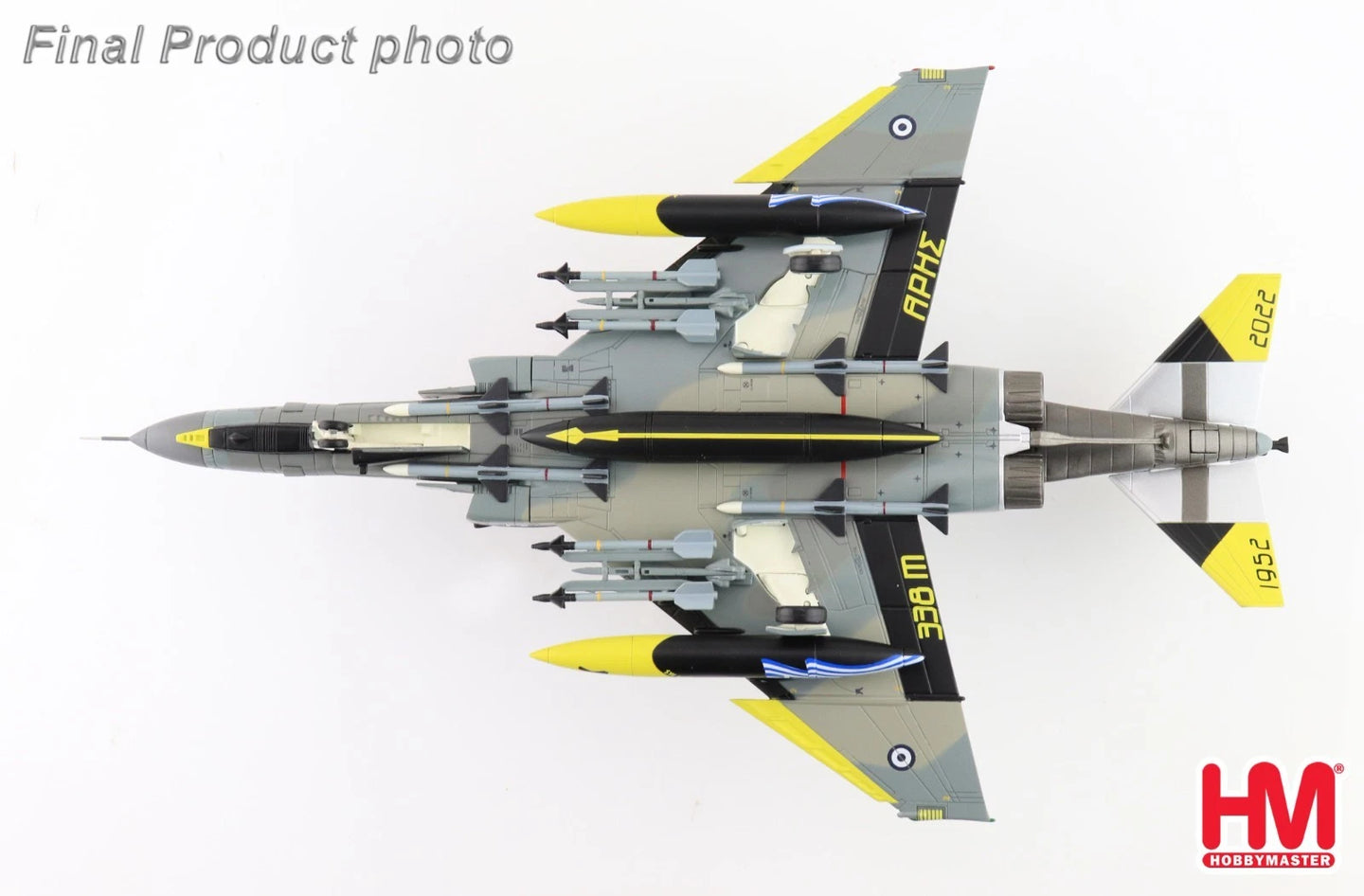 HOBBY MASTER F-4E PHANTOM II HELLENIC AIR FORCE "70 YEARS OF 338 SQN OPERATIONS"