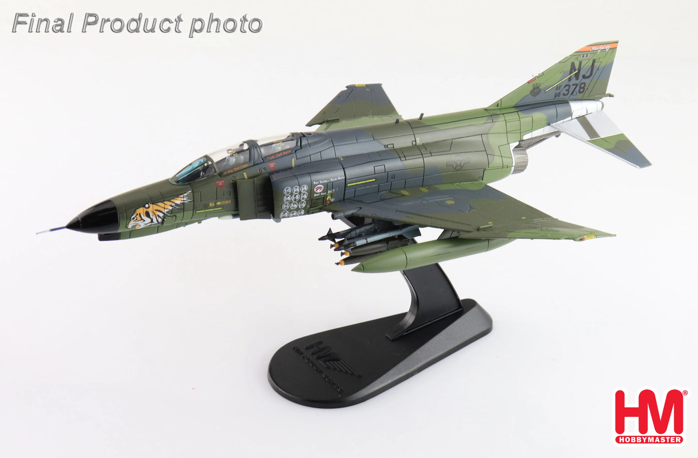 HOBBY MASTER F-4E PHANTOM II USAF 68-0378 108TH TFW NEW JERSEY 1988
