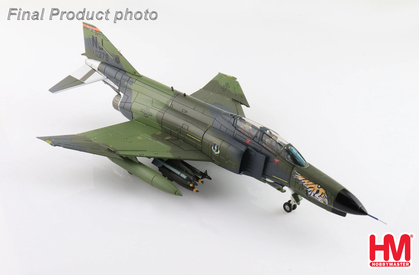 HOBBY MASTER F-4E PHANTOM II USAF 68-0378 108TH TFW NEW JERSEY 1988