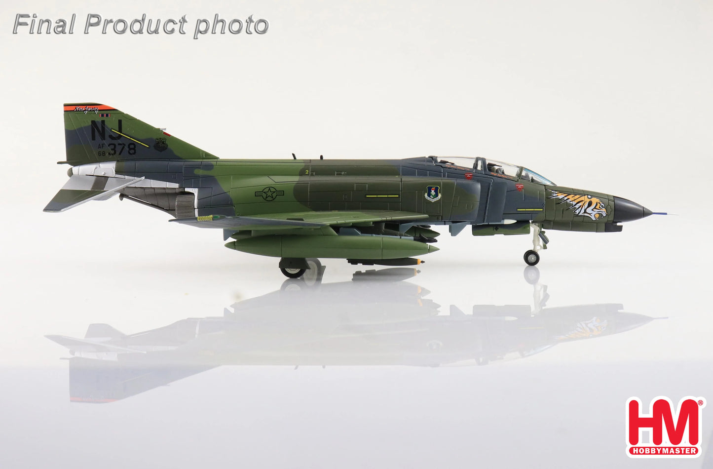 HOBBY MASTER F-4E PHANTOM II USAF 68-0378 108TH TFW NEW JERSEY 1988