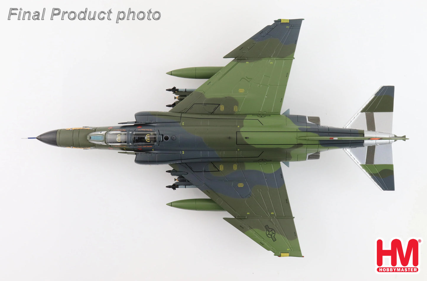 HOBBY MASTER F-4E PHANTOM II USAF 68-0378 108TH TFW NEW JERSEY 1988