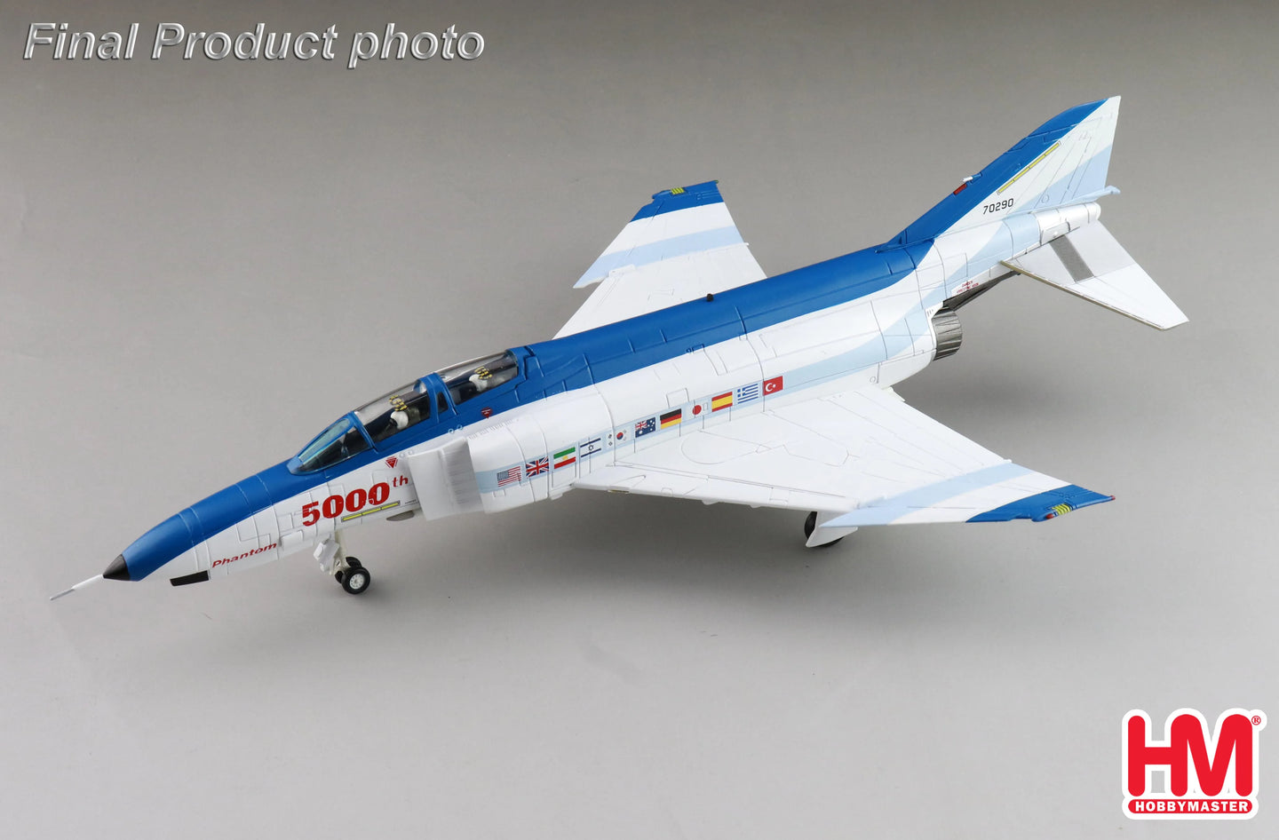 HOBBY MASTER F-4E USAF "5000TH PHANTOM" 70290 ST LOUIS MARCH 1978