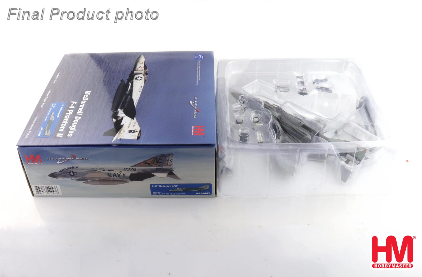 HOBBY MASTER F-4F FW USAF "HOLLOMAN AFB" AF72-257 20TH FS 49TH SEPT 2002