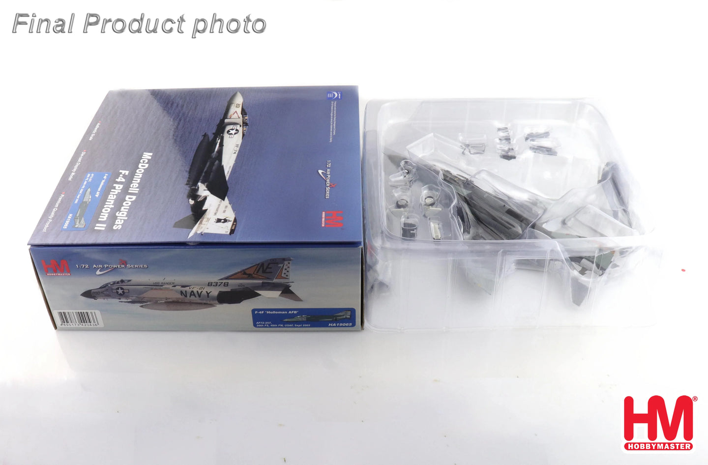 HOBBY MASTER F-4F FW USAF "HOLLOMAN AFB" AF72-257 20TH FS 49TH SEPT 2002
