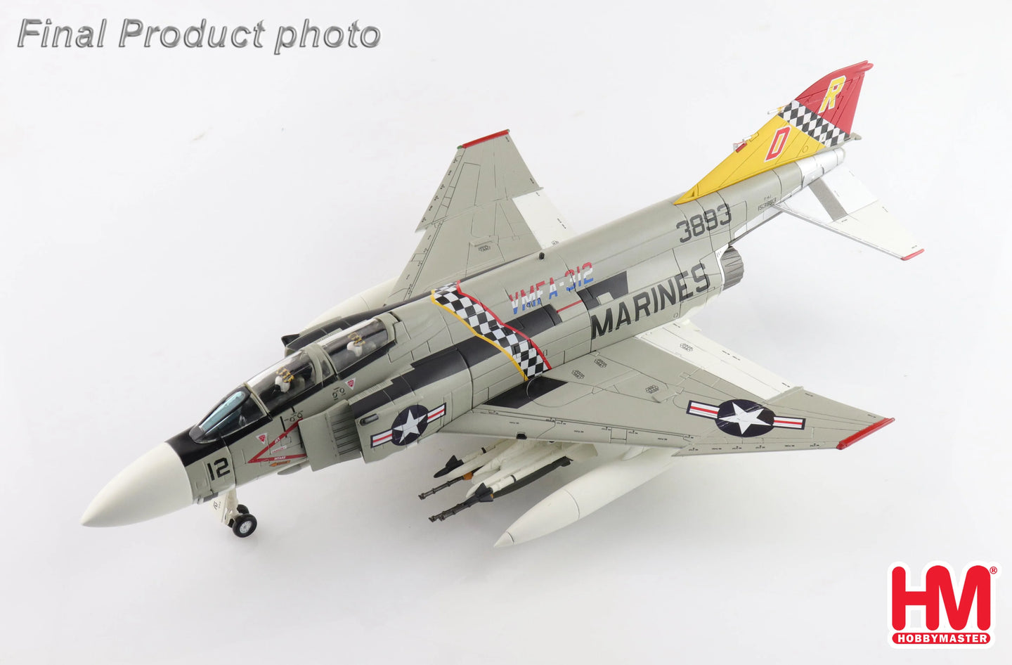 HOBBY MASTER F-4J PHANTOM II 153893 VMFA-31 US MARINES 1976