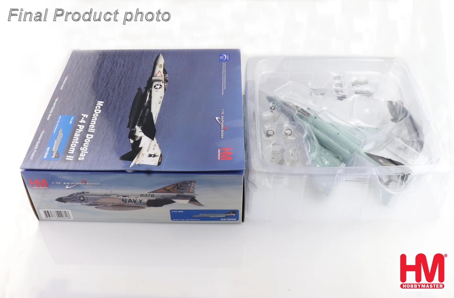 HOBBY MASTER F-4J PHANTOM II (UK) ZE359 74 SQN RAF WATTISHHAM