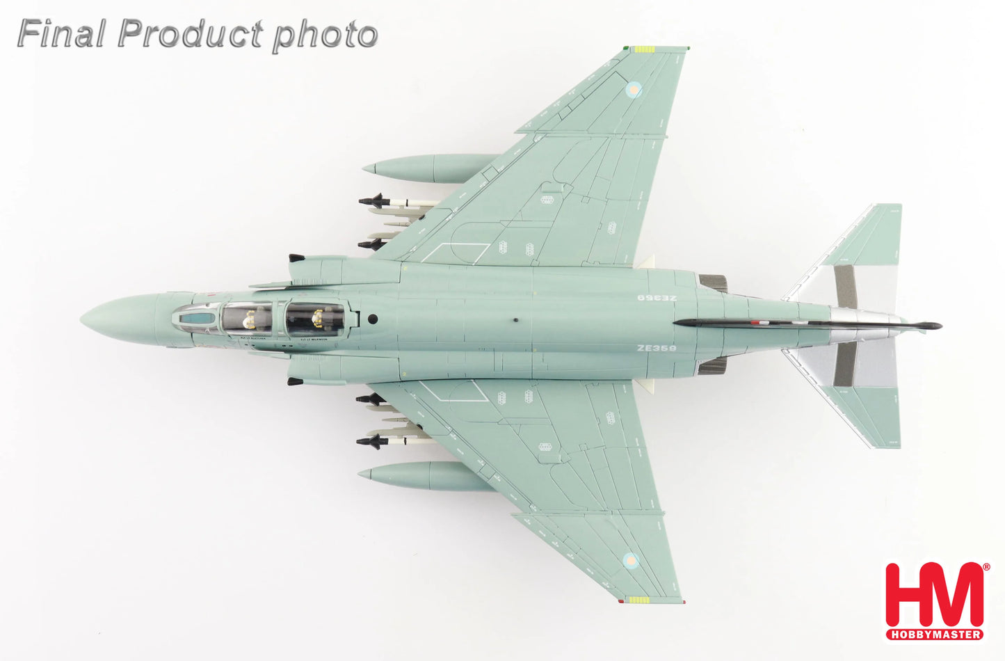 HOBBY MASTER F-4J PHANTOM II (UK) ZE359 74 SQN RAF WATTISHHAM
