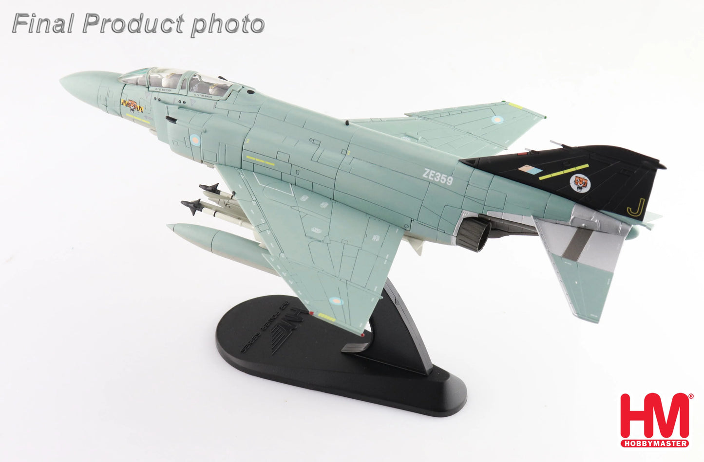 HOBBY MASTER F-4J PHANTOM II (UK) ZE359 74 SQN RAF WATTISHHAM