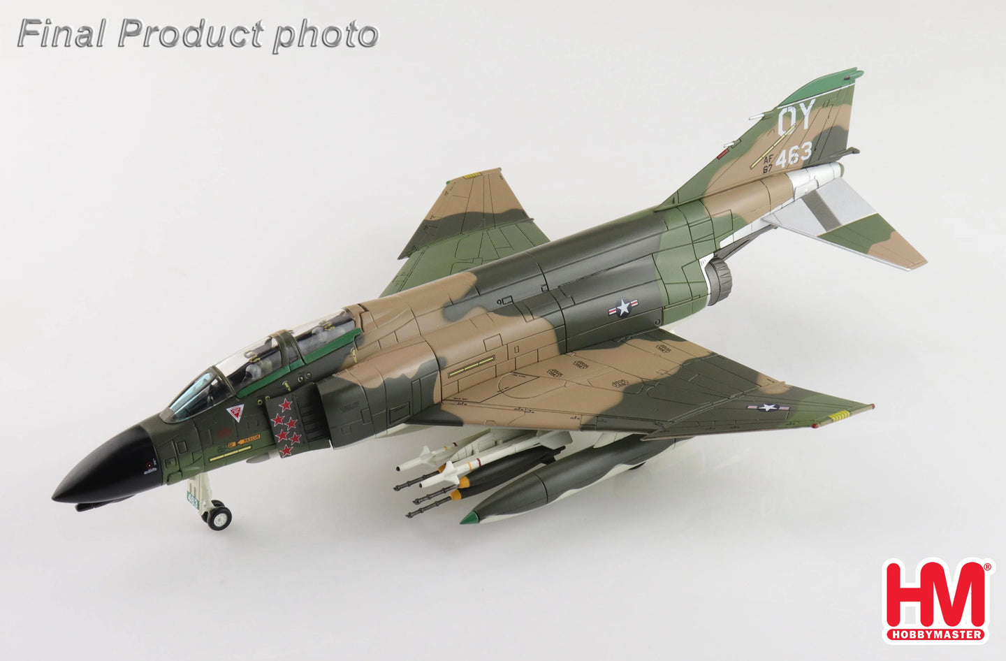 HOBBY MASTER F-4D PHANTOM II MIG KILLER 66-7463 665TH TFS 432ND TRW THAILAND OCT 1972
