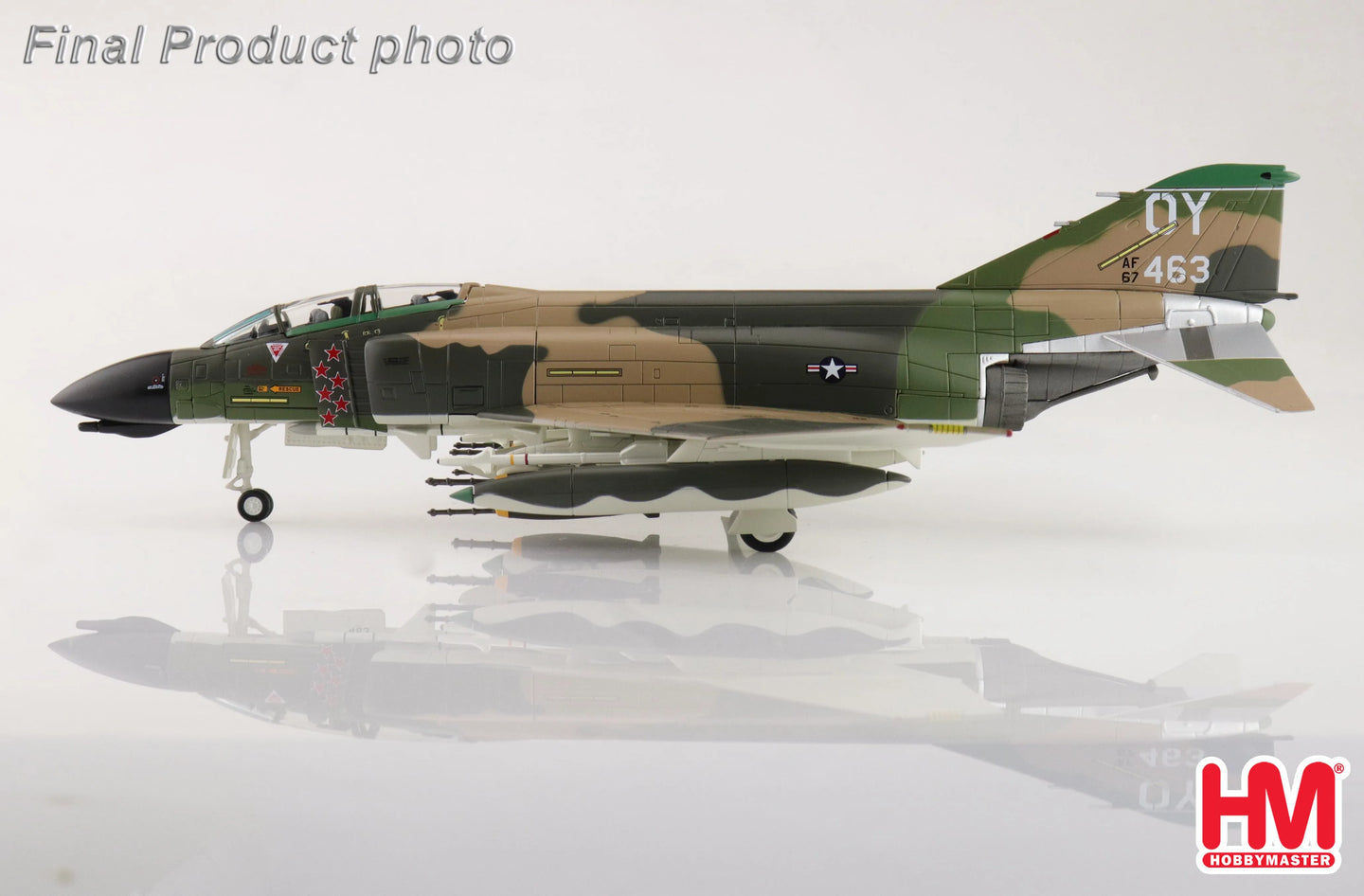 HOBBY MASTER F-4D PHANTOM II MIG KILLER 66-7463 665TH TFS 432ND TRW THAILAND OCT 1972