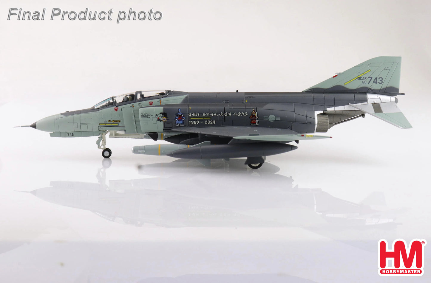 HOBBY MASTER F-4E ROKAF "ROKAF FAREWELL PHANTOM" 80-743 9TH MAY 2024